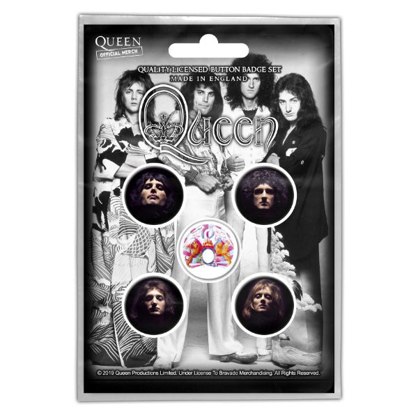 Queen - Faces (Button Badge Set)