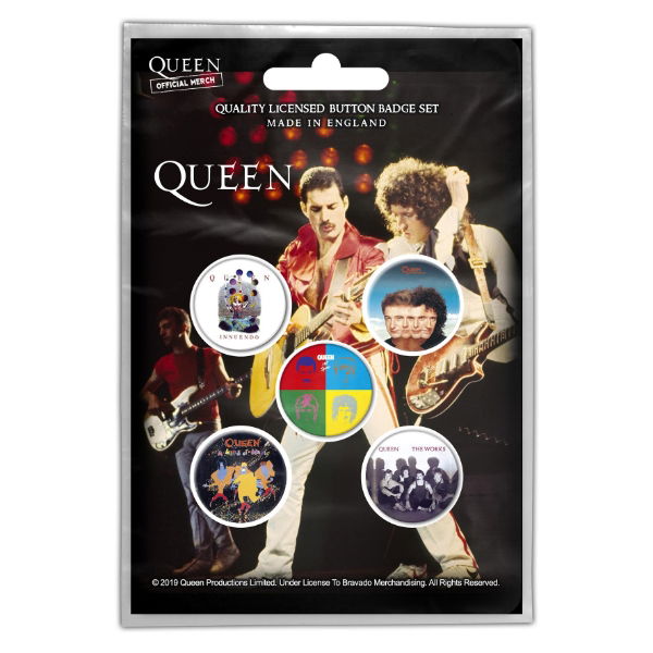Queen - Later Albums (Button Badge Set)