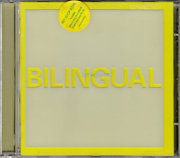 Pet Shop Boys - Bilingual (CD)