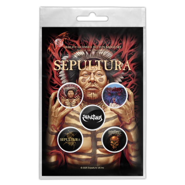 Sepultura - Roots (Button Badge Set)