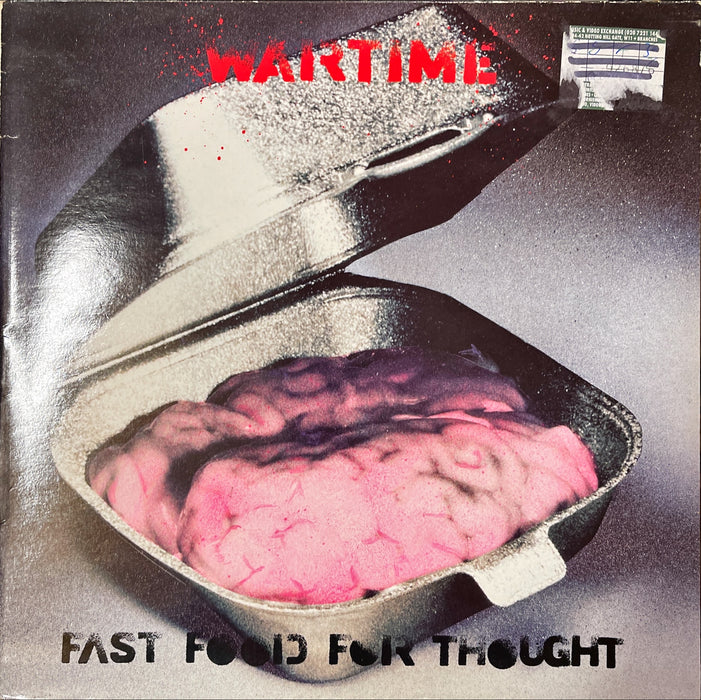 Wartime - Fast Food For Thought (12" Single)