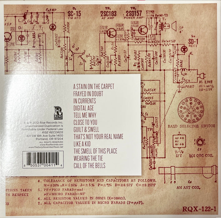 The Early November - In Currents (Vinyl LP)[Gatefold]