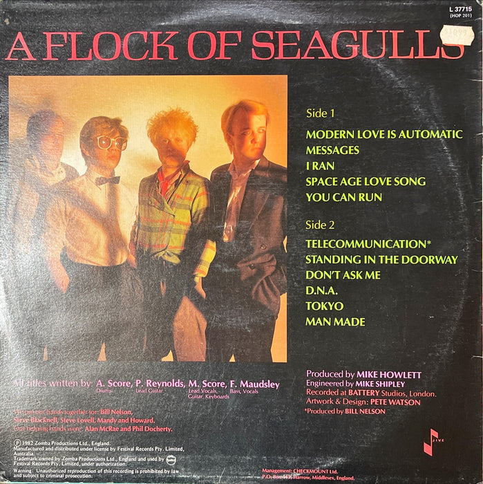 A Flock Of Seagulls - A Flock Of Seagulls (Vinyl LP)