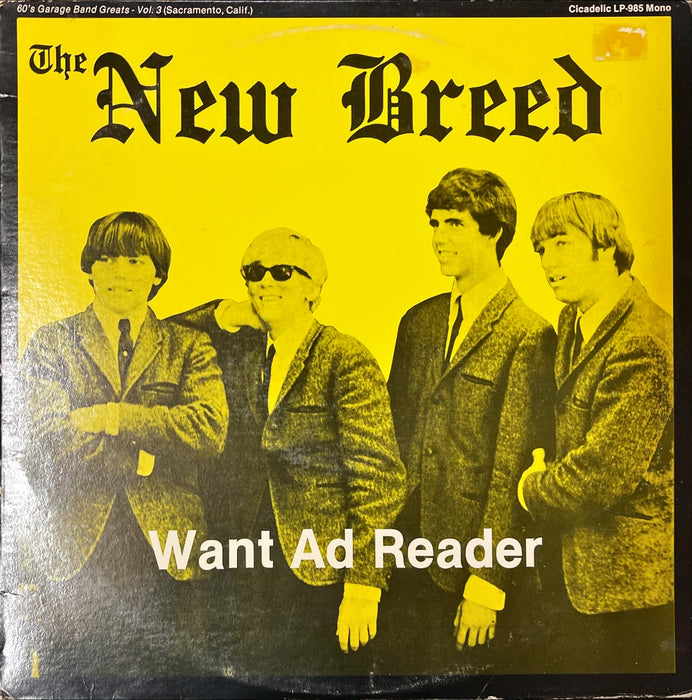 The New Breed - Want Ad Reader (Vinyl LP)