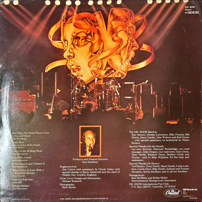 Dr. Hook - Live In The U.K. (Vinyl LP)