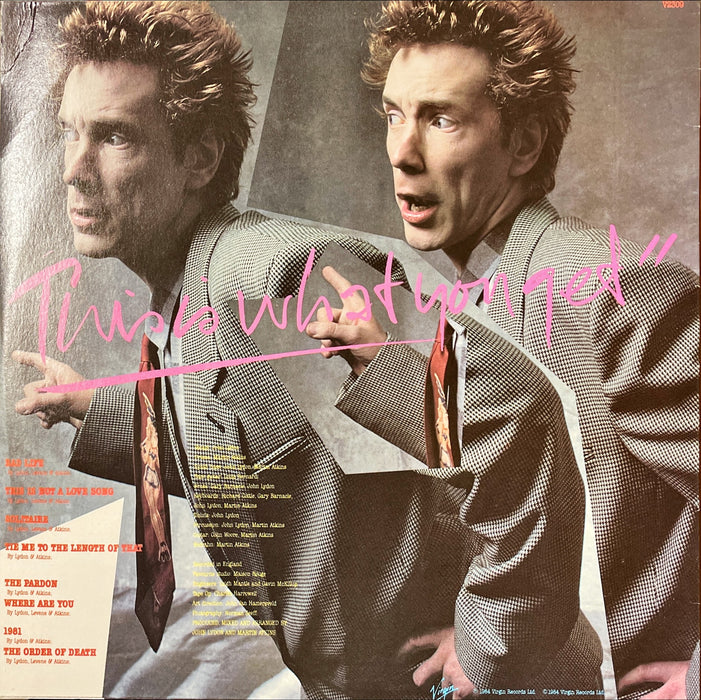 Public Image Limited - This Is What You Want... This Is What You Get (Vinyl LP)