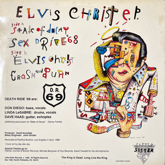 Death Ride 69 - Elvis Christ EP (12" Single)