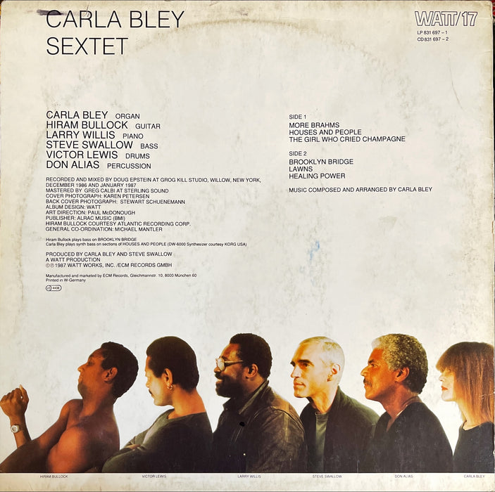 Carla Bley ‎- Sextet (Vinyl LP)