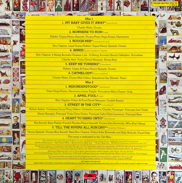 Pete Townshend • Ronnie Lane - Rough Mix (Vinyl LP)