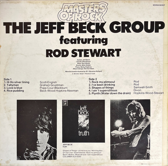 Jeff Beck Group Featuring Rod Stewart - Masters Of Rock (Vinyl LP)