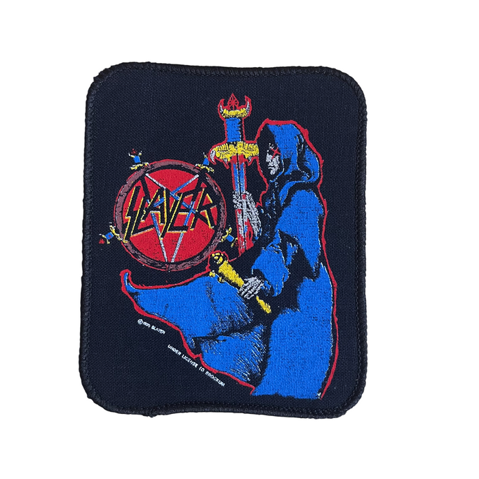 Slayer - Spill Your Blood - 1990 Vintage Patch (Sew-On Patch)