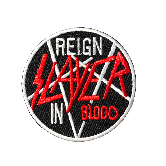 Slayer - Reign In Blood (Iron-On Patch)
