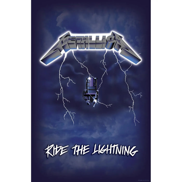 Metallica - Ride The Lightning (Textile Poster)