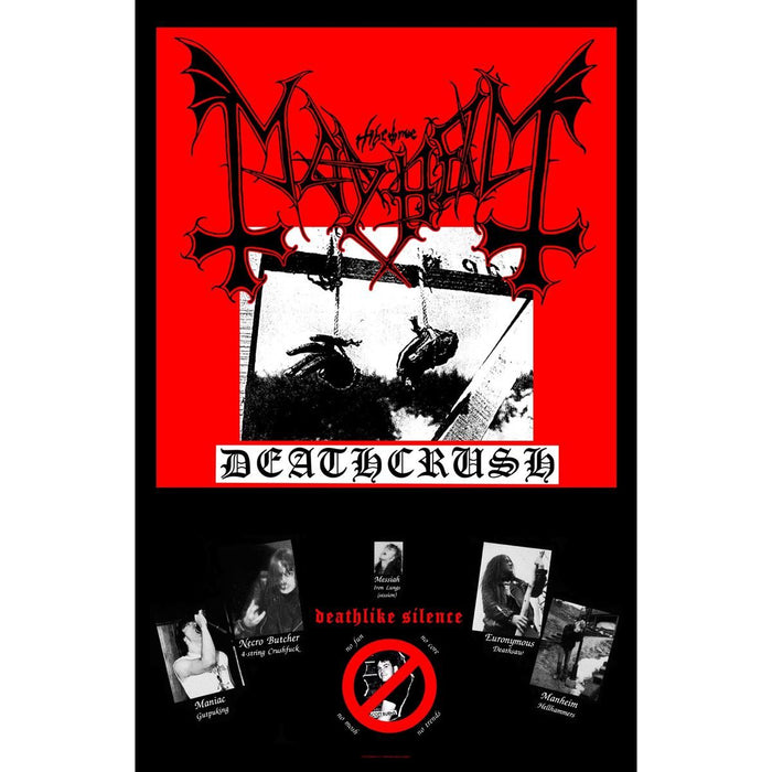 Mayhem - Deathcrush (Textile Poster)