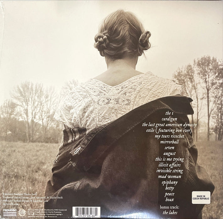 Taylor Swift - Folklore (Vinyl 2LP)[Gatefold]