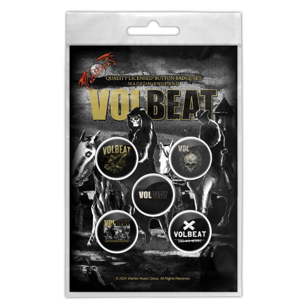 Volbeat - Outlaw Gentlemen (Button Badge Set)