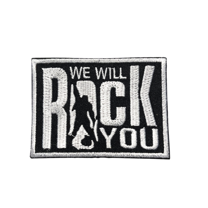We Will Rock You (Iron-On Patch)