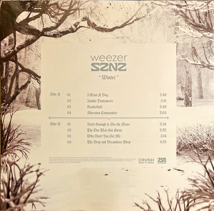 Weezer - SZNZ: Winter (Vinyl LP)