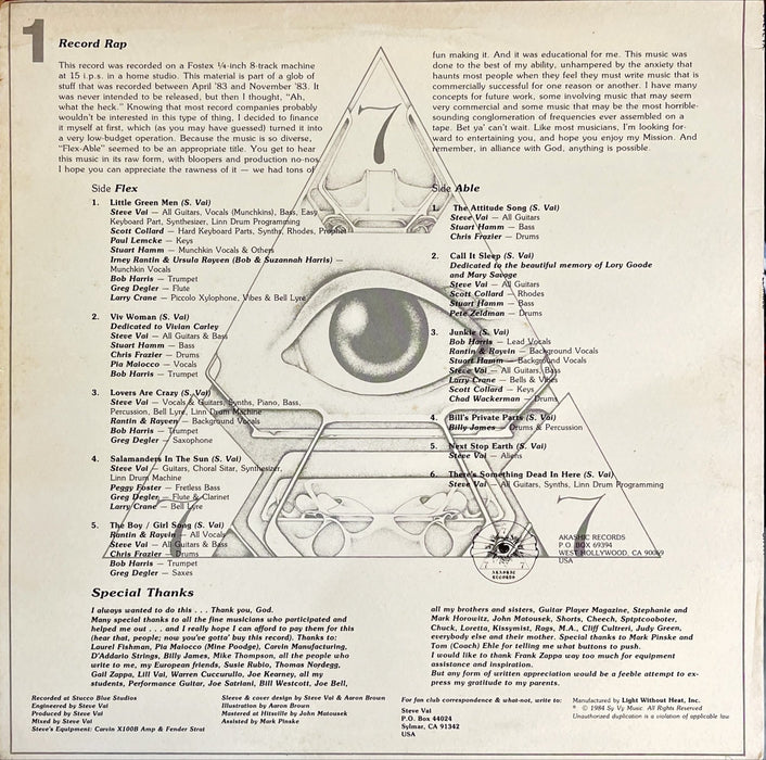 Steve Vai - Flex-Able (Vinyl LP)