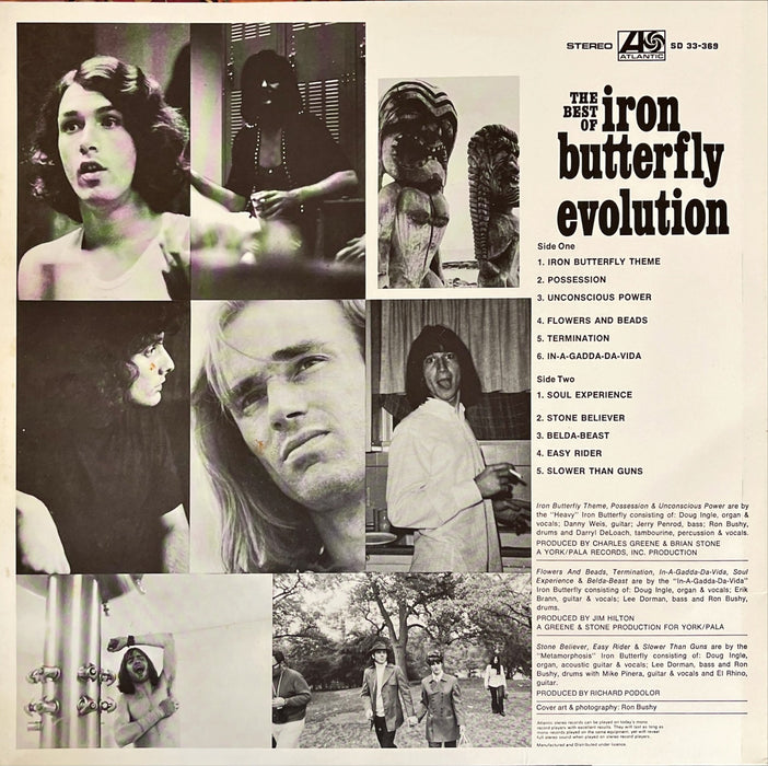 Iron Butterfly ‎- The Best Of Iron Butterfly Evolution (Vinyl LP)