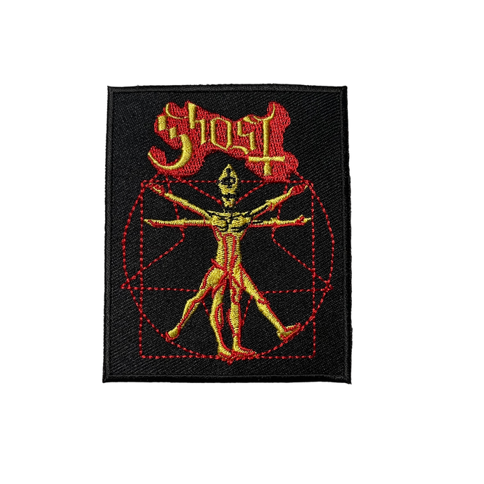 Ghost - Square Hammer (Iron-On Patch)