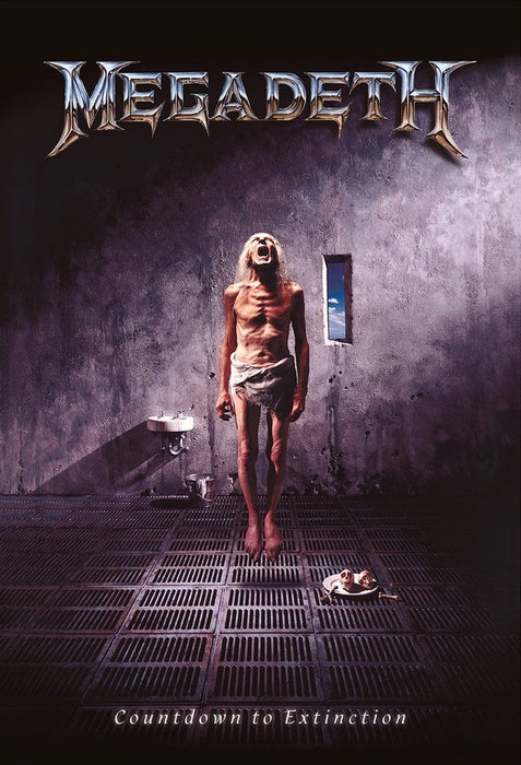 Megadeth - Countdown To Extinction (Textile Poster)