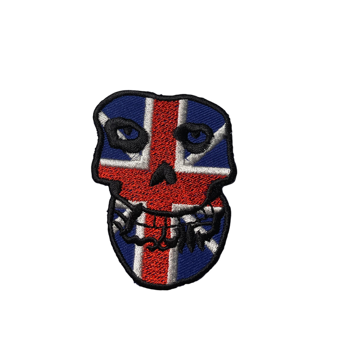 Misfits - Union Jack Skull (Iron-On Patch)