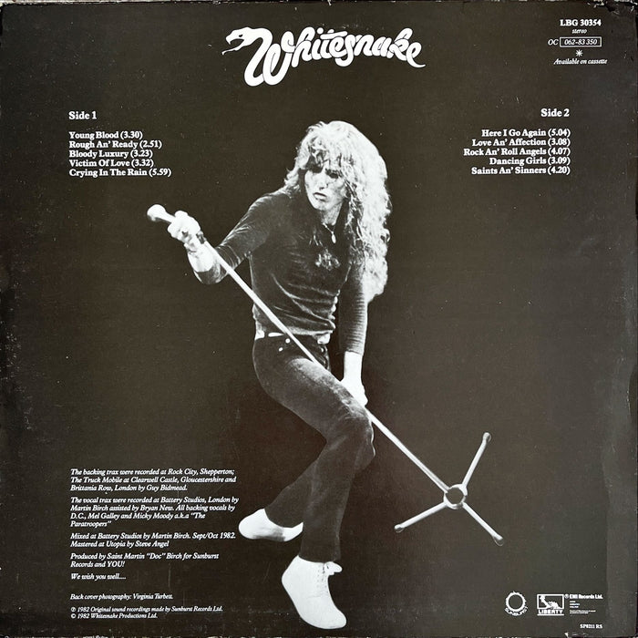 Whitesnake - Saints & Sinners (Vinyl LP)