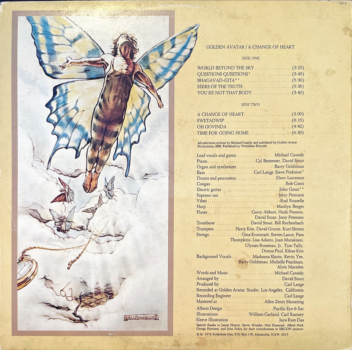 Golden Avatar - A Change Of Heart (Vinyl LP)