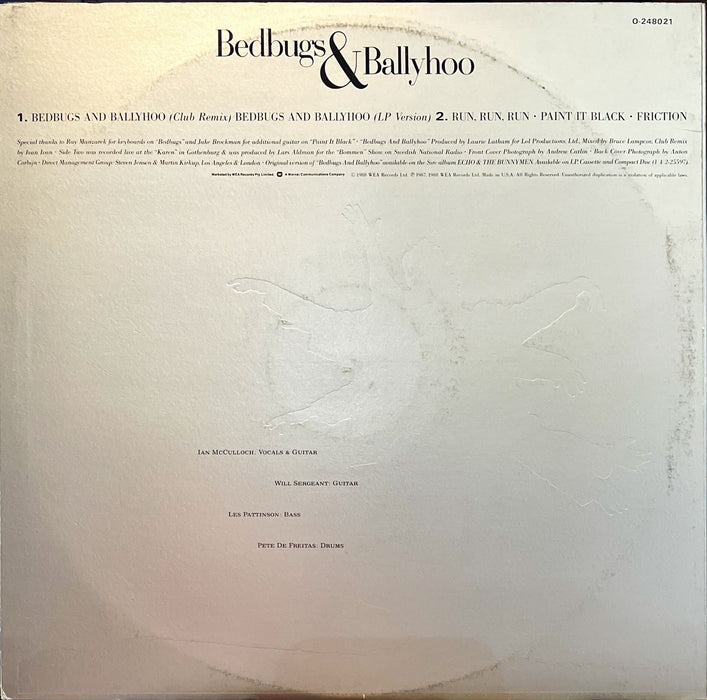 Echo & The Bunnymen - Bedbugs And Ballyhoo (12" Single)