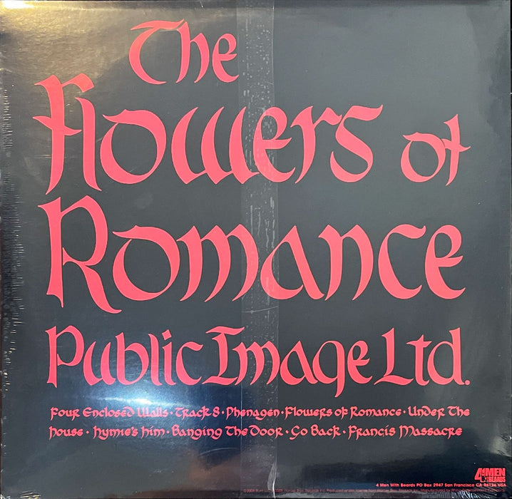 Public Image Limited - The Flowers Of Romance (Vinyl LP)