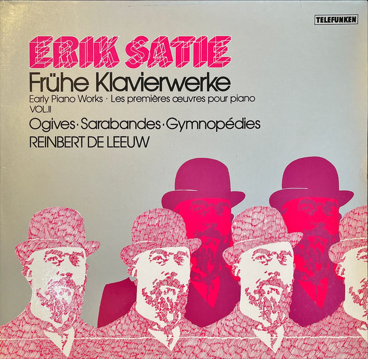 Erik Satie, Reinbert de Leeuw - Satie: Frühe Klavierwerke Vol. II (Vinyl LP)[Gatefold]