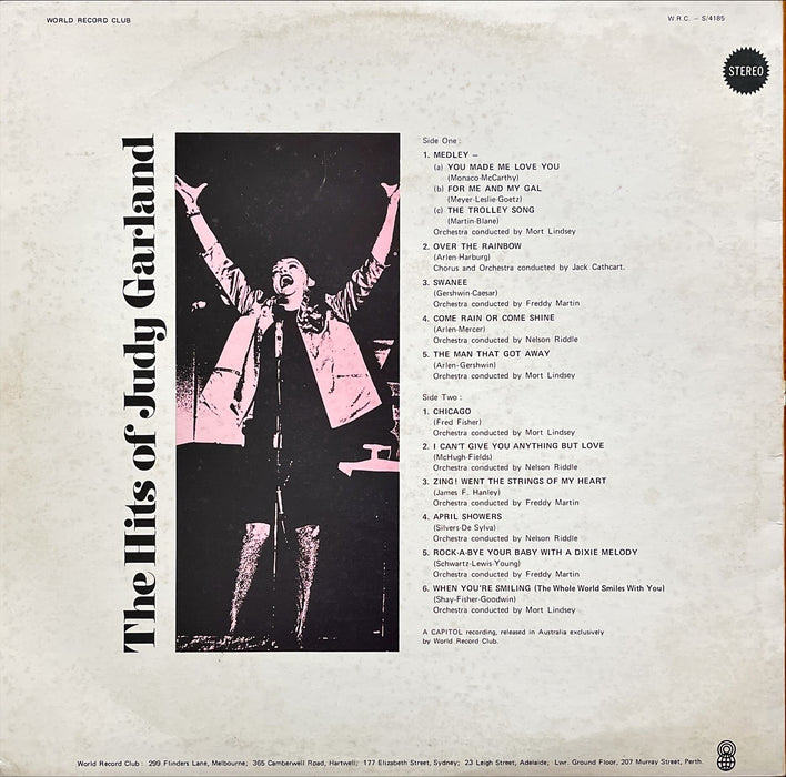 Judy Garland - The Hits Of Judy Garland (Vinyl LP)