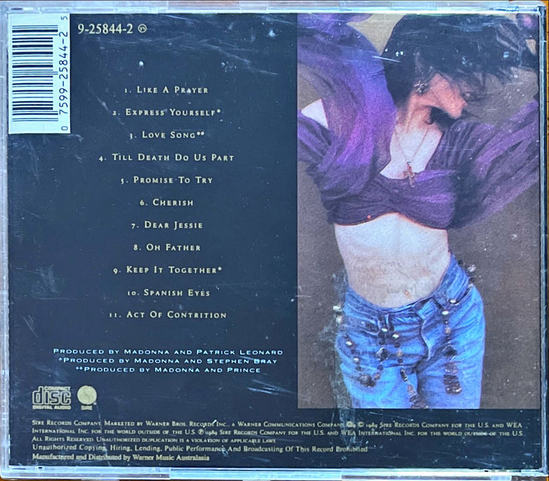 Madonna - Like A Prayer (CD)