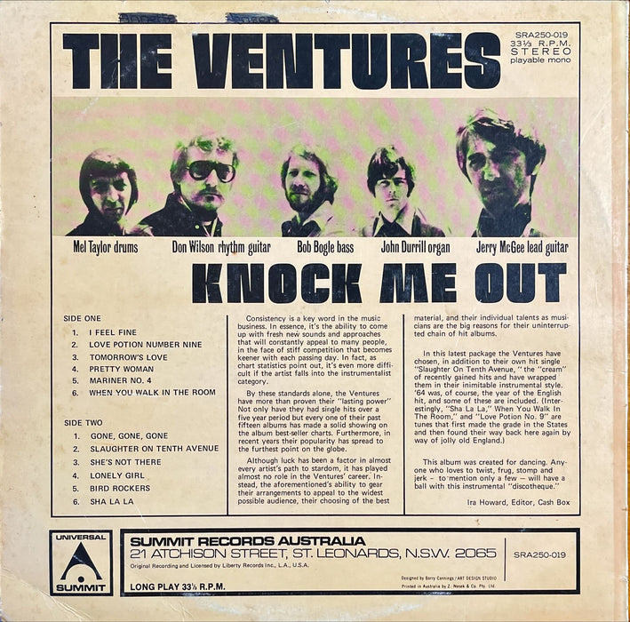 The Ventures - Knock Me Out! (Vinyl LP)
