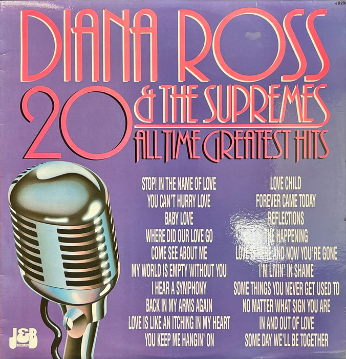 Diana Ross And The Supremes - 20 All Time Greatest Hits (Vinyl LP)