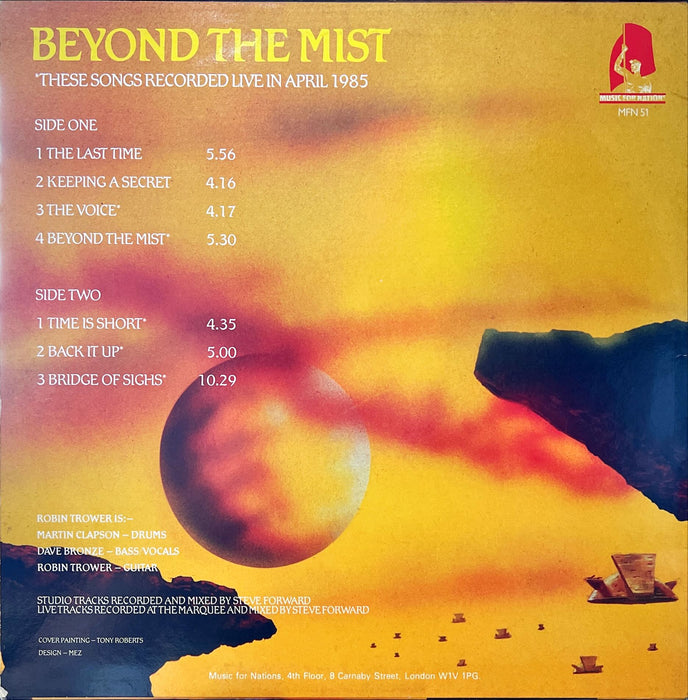 Robin Trower - Beyond The Mist (Vinyl LP)