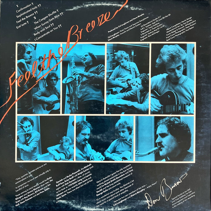 Col Loughnan And Steve Murphy - Feel The Breeze (Vinyl LP)