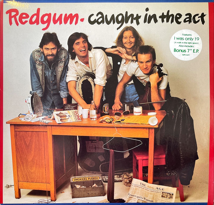 Redgum - Caught In The Act (Vinyl LP, 7" Vinyl)