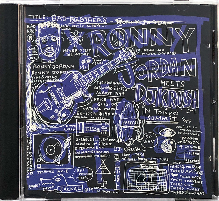 Ronny Jordan Meets D.J. Krush - Bad Brothers (CD)