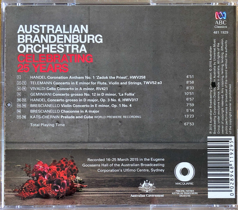 Australian Brandenburg Orchestra, Brandenburg Choir, Paul Dyer - Brandenburg Celebrates