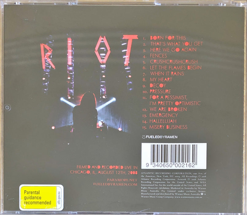 Paramore - The Final Riot! (CD + DVD)