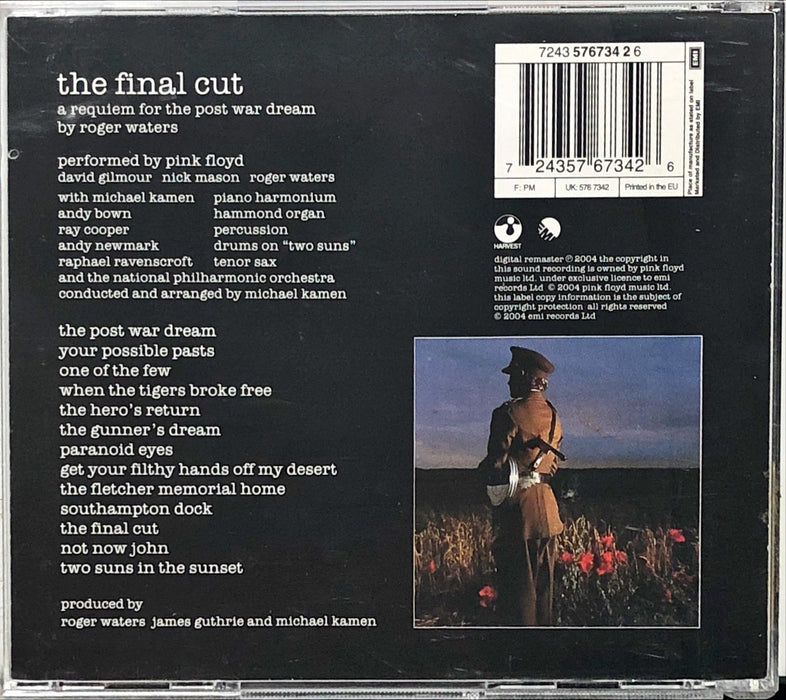 Pink Floyd - The Final Cut (CD)(Reissue)