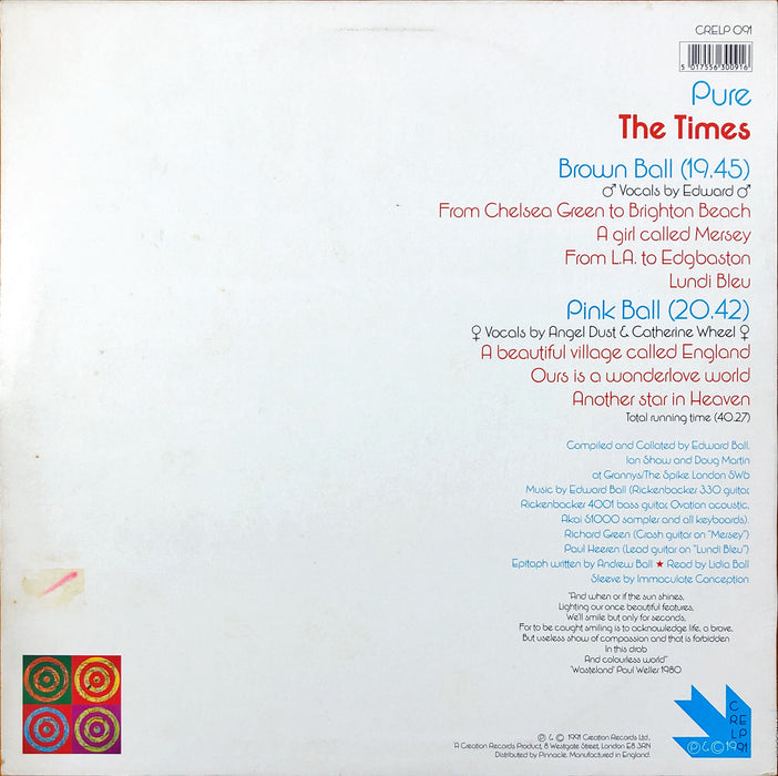 The Times - Pure (Vinyl LP)