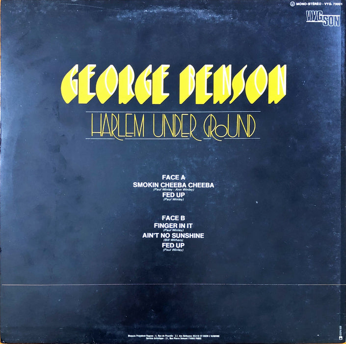 George Benson - Harlem Underground (Vinyl LP)