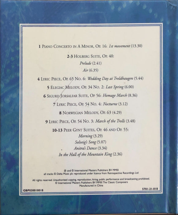 Grieg - Norwegian Idyll (CD)