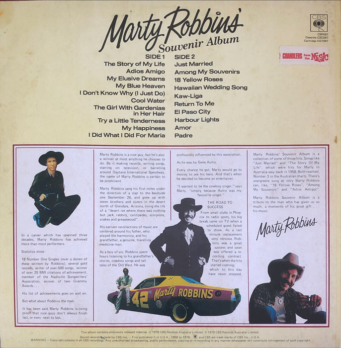 Marty Robbins - Marty Robbins' Souvenir Album (Vinyl LP)