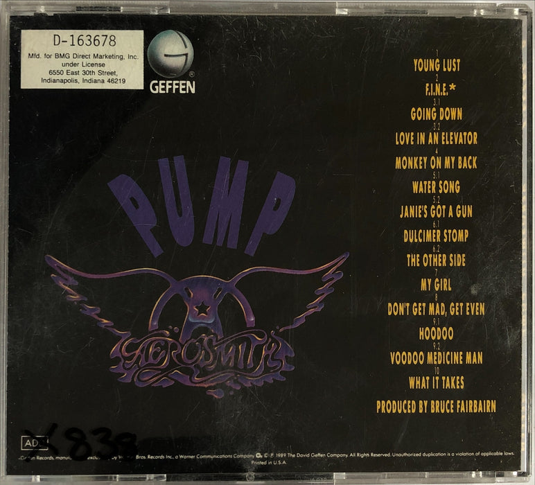 Aerosmith - Pump (CD)