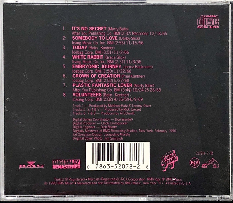 Jefferson Airplane ‎- White Rabbit & Other Hits (CD)