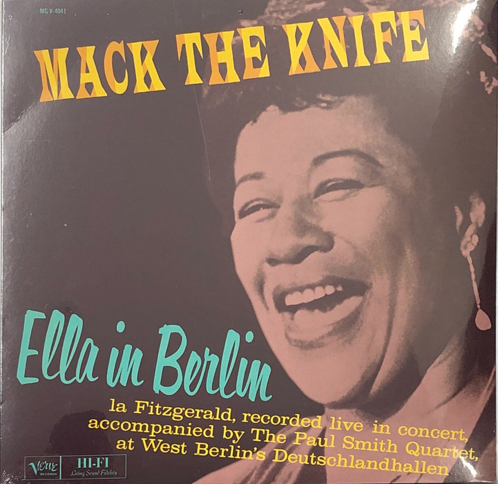 Ella Fitzgerald - Mack The Knife - Ella In Berlin (Vinyl LP)(Reissue 180g)